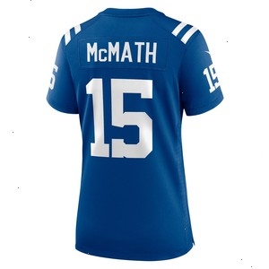 Racey McMath Indianapolis Colts Nike Women's Team Game Jersey - Royal