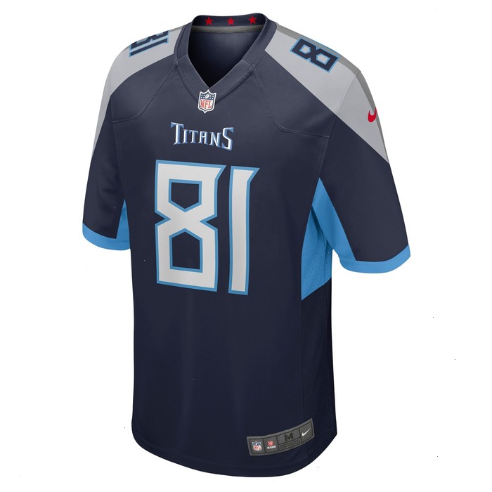 Racey McMath Tennessee Titans Nike Game Jersey - Navy