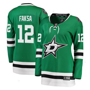 Radek Faksa Dallas Stars Fanatics Branded Women's Breakaway Player Jersey - Kelly Green