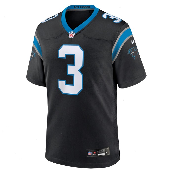 Raheem Blackshear Carolina Panthers Nike Team Game Jersey - Black