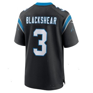 Raheem Blackshear Carolina Panthers Nike Team Game Jersey - Black