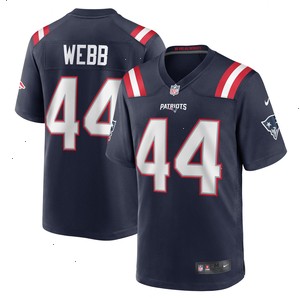 Raleigh Webb New England Patriots Nike Home Game Player Jersey - Navy