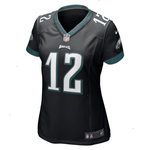 Randall Cunningham Philadelphia Eagles Nike Women's Retired Game Jersey - Black