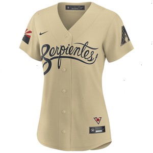 Randy Johnson Arizona Diamondbacks Nike Women's City Connect Replica Player Jersey - Sand