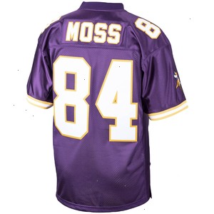 Randy Moss Minnesota Vikings Mitchell & Ness 1998 Authentic Throwback Retired Player Jersey - Purple