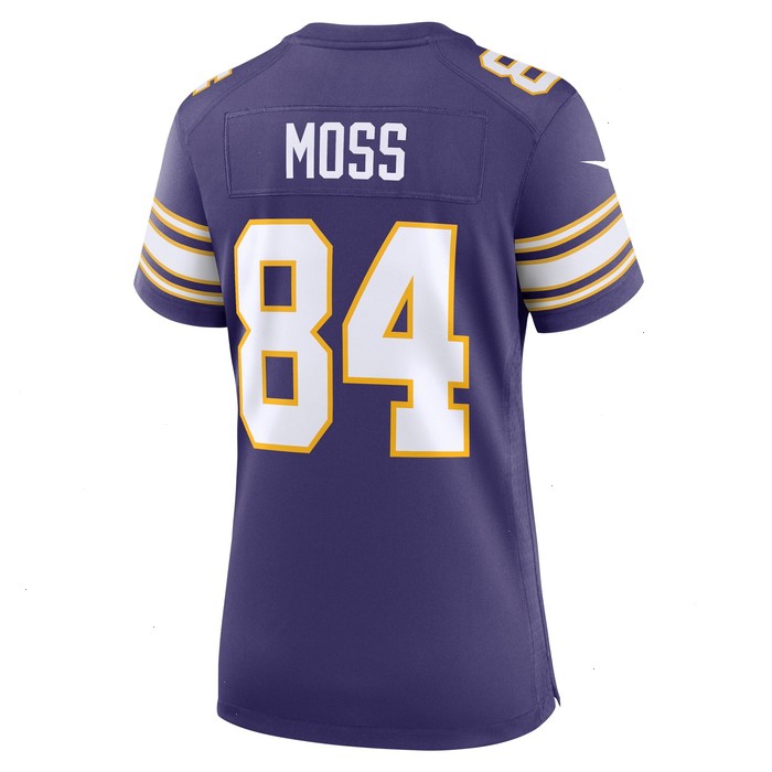 Randy Moss Minnesota Vikings Nike Women's Classic Retired Player Game Jersey - Purple