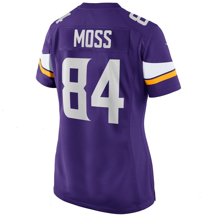 Randy Moss Minnesota Vikings Nike Women's Game Retired Player Jersey - Purple