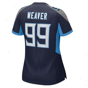 Rashad Weaver Tennessee Titans Nike Women's Game Jersey - Navy