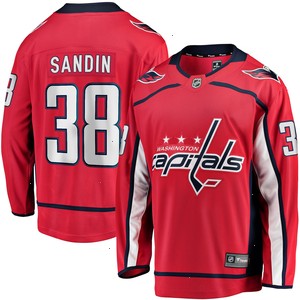 Rasmus Sandin Washington Capitals Fanatics Branded Home Breakaway Jersey - Red