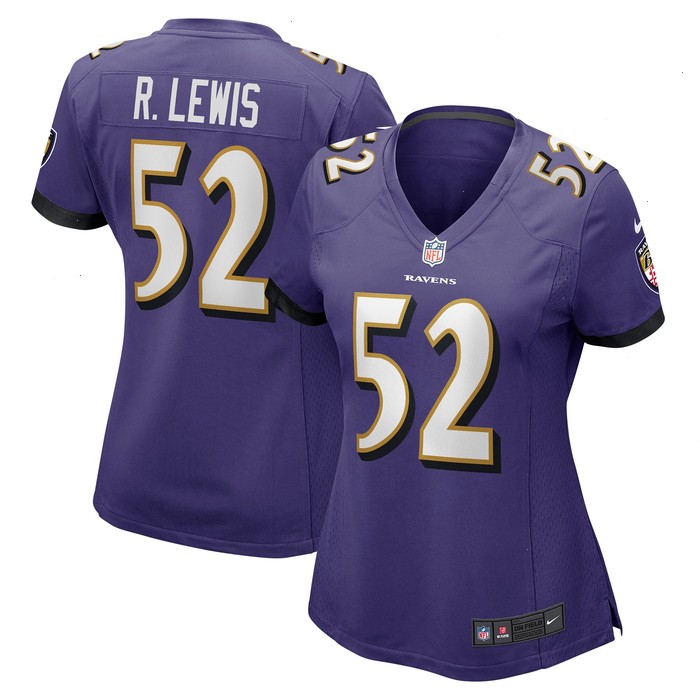 Ray Lewis Baltimore Ravens Nike Women's Game Jersey - Purple