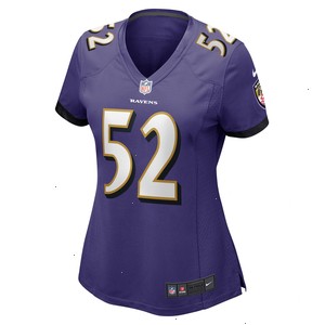 Ray Lewis Baltimore Ravens Nike Women's Retired Player Jersey - Purple