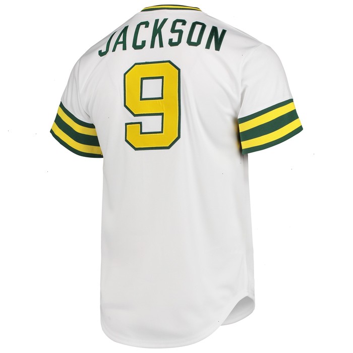 Reggie Jackson Oakland Athletics Mitchell & Ness 1972 Cooperstown Collection Authentic Jersey - White