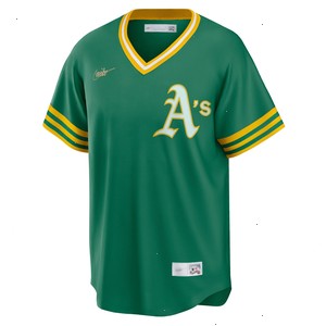 Reggie Jackson Oakland Athletics Nike Road Cooperstown Collection Player Jersey - Kelly Green