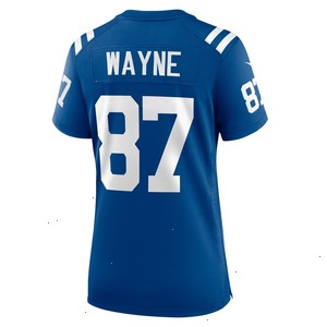 Reggie Wayne Indianapolis Colts Women's Nike Retired Player Game Jersey - Royal