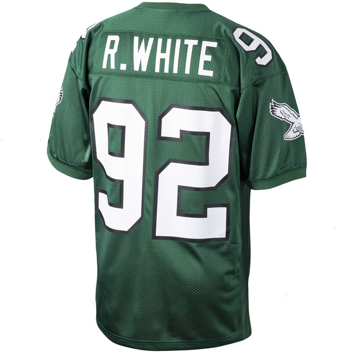 Reggie White Philadelphia Eagles Mitchell & Ness 1992 Authentic Throwback Retired Player Jersey - Kelly Green