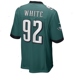 Reggie White Philadelphia Eagles Nike Game Retired Player Jersey - Midnight Green