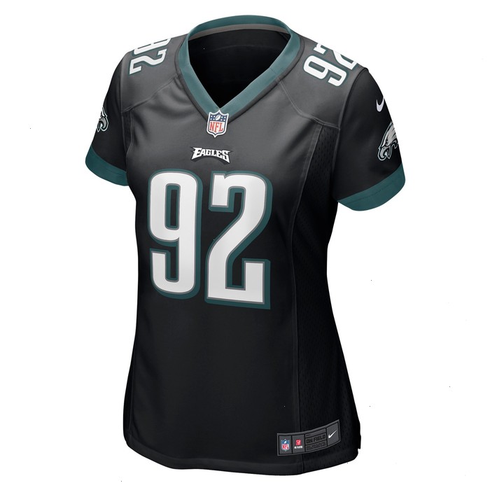 Reggie White Philadelphia Eagles Nike Women's Retired Game Jersey - Black