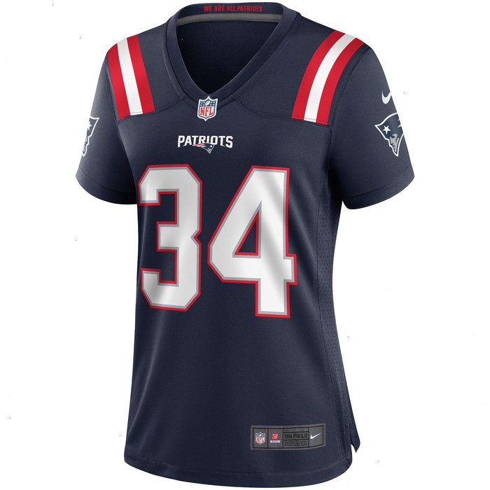 Rex Burkhead New England Patriots Nike Women's Game Jersey - Navy