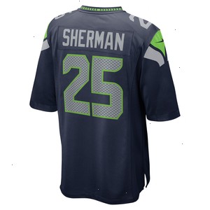 Richard Sherman Seattle Seahawks Nike Retired Game Jersey - College Navy