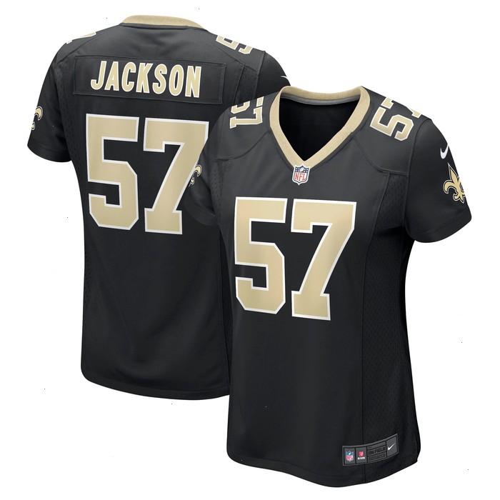 Rickey Jackson New Orleans Saints Nike Women's Retired Player Jersey - Black