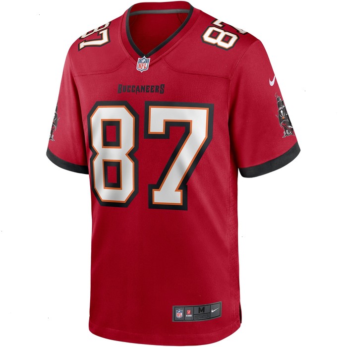 Rob Gronkowski Tampa Bay Buccaneers Nike Game Jersey - Red