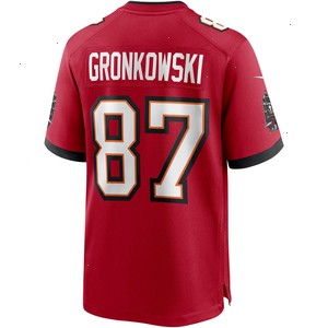 Rob Gronkowski Tampa Bay Buccaneers Nike Game Jersey - Red