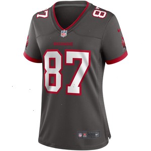 Rob Gronkowski Tampa Bay Buccaneers Nike Women's Alternate Game Jersey - Pewter