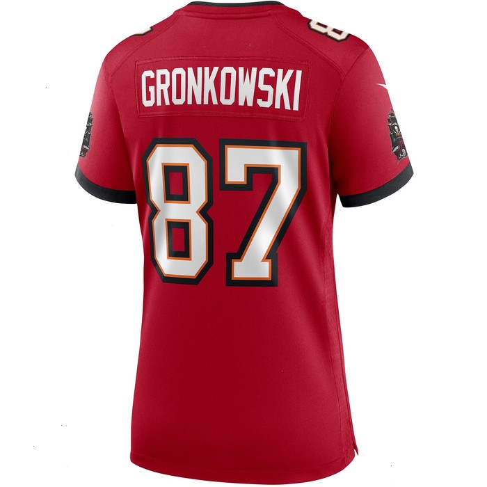 Rob Gronkowski Tampa Bay Buccaneers Nike Women's Game Jersey - Red