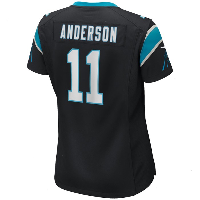 Robby Anderson Carolina Panthers Nike Women's Game Player Jersey - Black