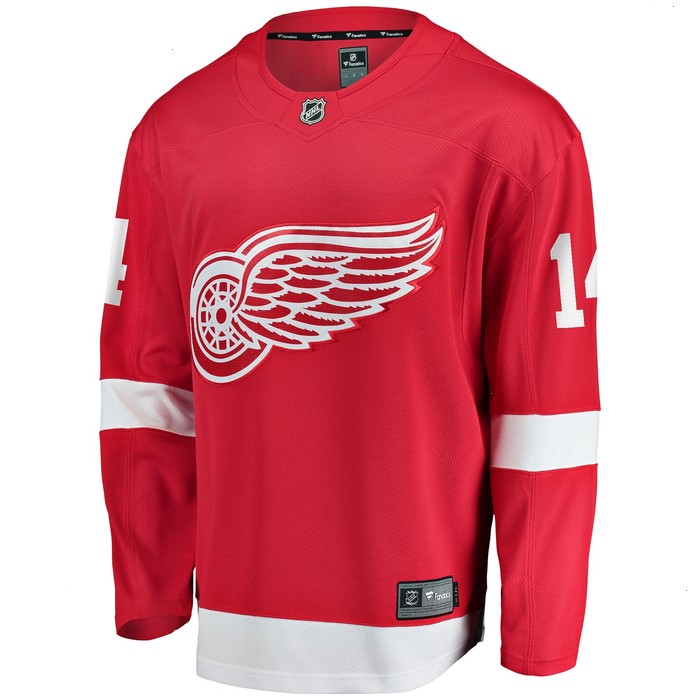 Robby Fabbri Detroit Red Wings Fanatics Branded Home Breakaway Player Jersey - Red