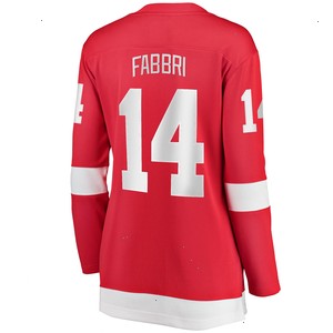 Robby Fabbri Detroit Red Wings Fanatics Branded Women's Home Breakaway Player Jersey - Red