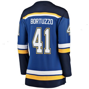 Robert Bortuzzo St. Louis Blues Fanatics Branded Women's Breakaway Player Jersey - Blue