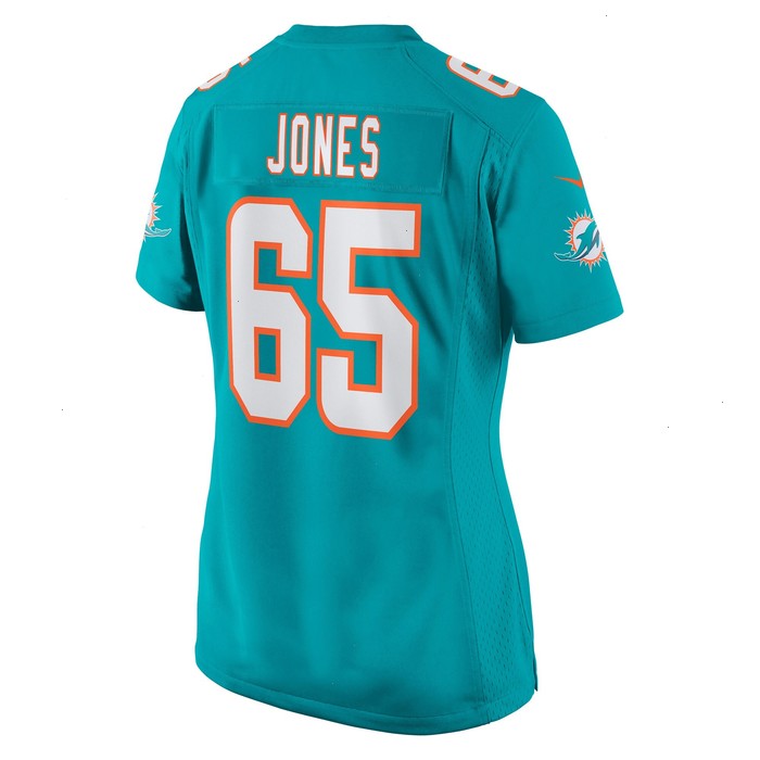 Robert Jones Miami Dolphins Nike Women's Game Jersey - Aqua