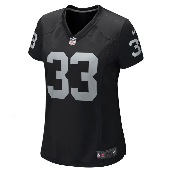 Roderic Teamer Las Vegas Raiders Nike Women's Game Jersey - Black