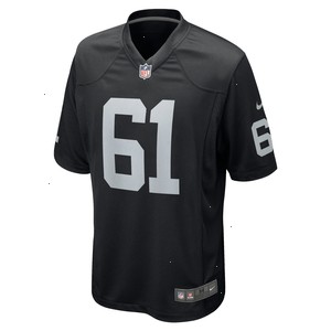 Rodney Hudson Las Vegas Raiders Nike Game Jersey - Black