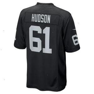 Rodney Hudson Las Vegas Raiders Nike Game Jersey - Black