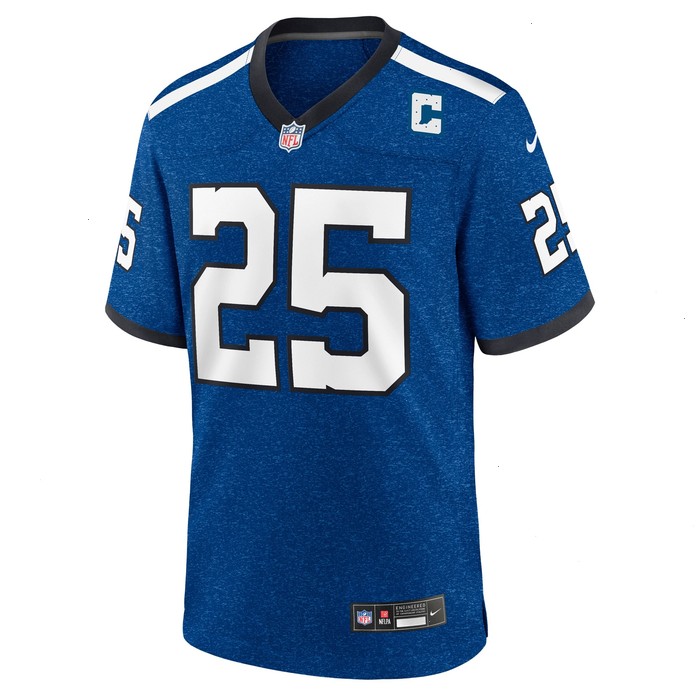 Rodney Thomas II Indianapolis Colts Nike Indiana Nights Alternate Game Jersey - Royal