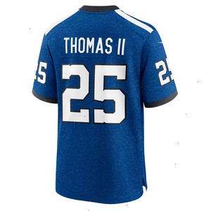 Rodney Thomas II Indianapolis Colts Nike Indiana Nights Alternate Game Jersey - Royal