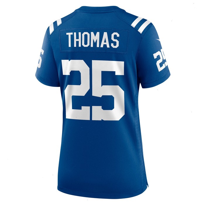 Rodney Thomas Indianapolis Colts Nike Women's Player Game Jersey - Royal