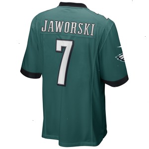 Ron Jaworski Philadelphia Eagles Nike Game Retired Player Jersey - Midnight Green