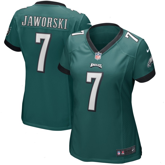 Ron Jaworski Philadelphia Eagles Nike Women's Game Retired Player Jersey - Midnight Green