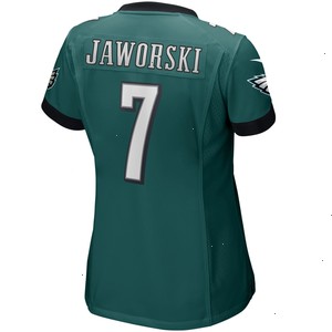 Ron Jaworski Philadelphia Eagles Nike Women's Game Retired Player Jersey - Midnight Green