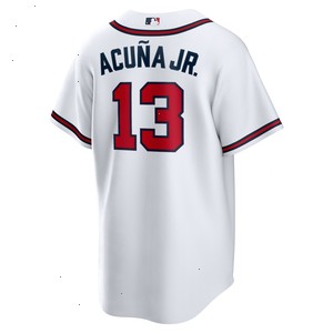 Ronald Acuna Jr. Atlanta Braves Nike Home Replica Player Name Jersey - White