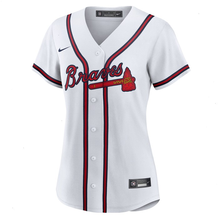 Ronald Acuna Jr. Atlanta Braves Nike Women's Home Replica Player Jersey - White