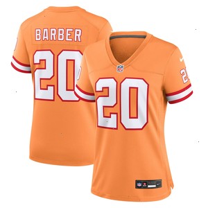 Ronde Barber Tampa Bay Buccaneers Nike Women's Throwback Game Jersey - Orange