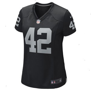 Ronnie Lott Las Vegas Raiders Nike Women's Game Retired Player Jersey - Black