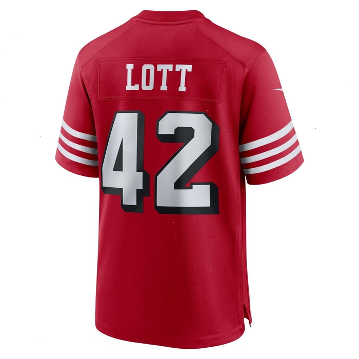 Ronnie Lott San Francisco 49ers Nike Retired Alternate Game Jersey - Scarlet