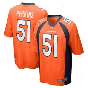 Ronnie Perkins Denver Broncos Nike Game Jersey - Orange