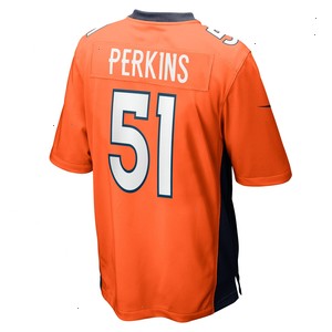 Ronnie Perkins Denver Broncos Nike Game Jersey - Orange