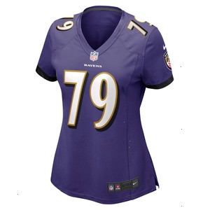 Ronnie Stanley Baltimore Ravens Nike Women's Game Jersey - Purple